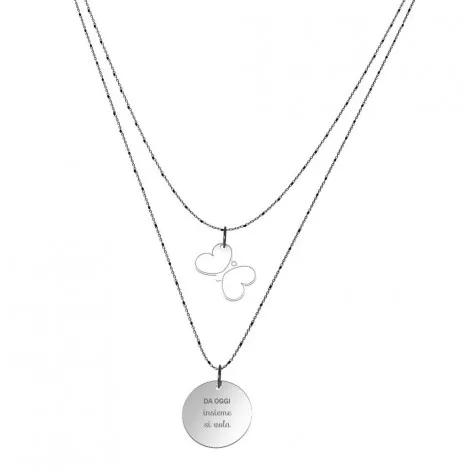 10 Buoni Propositi Collana Sweet Ametista/Insieme Si Vola - N9842S/A