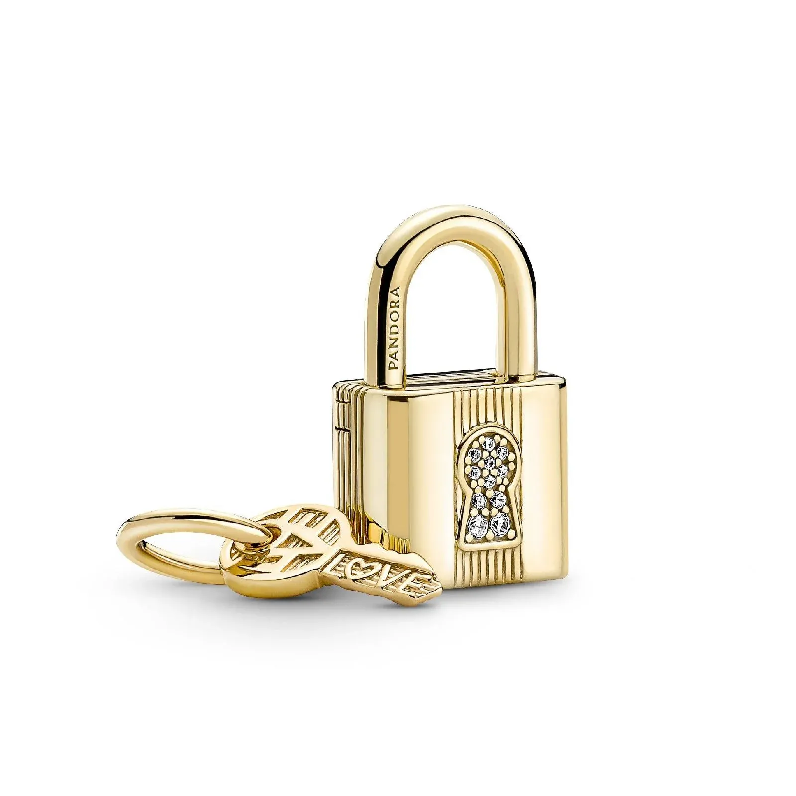 Pendente Pandora Lucchetto E Chiave Dell'amore