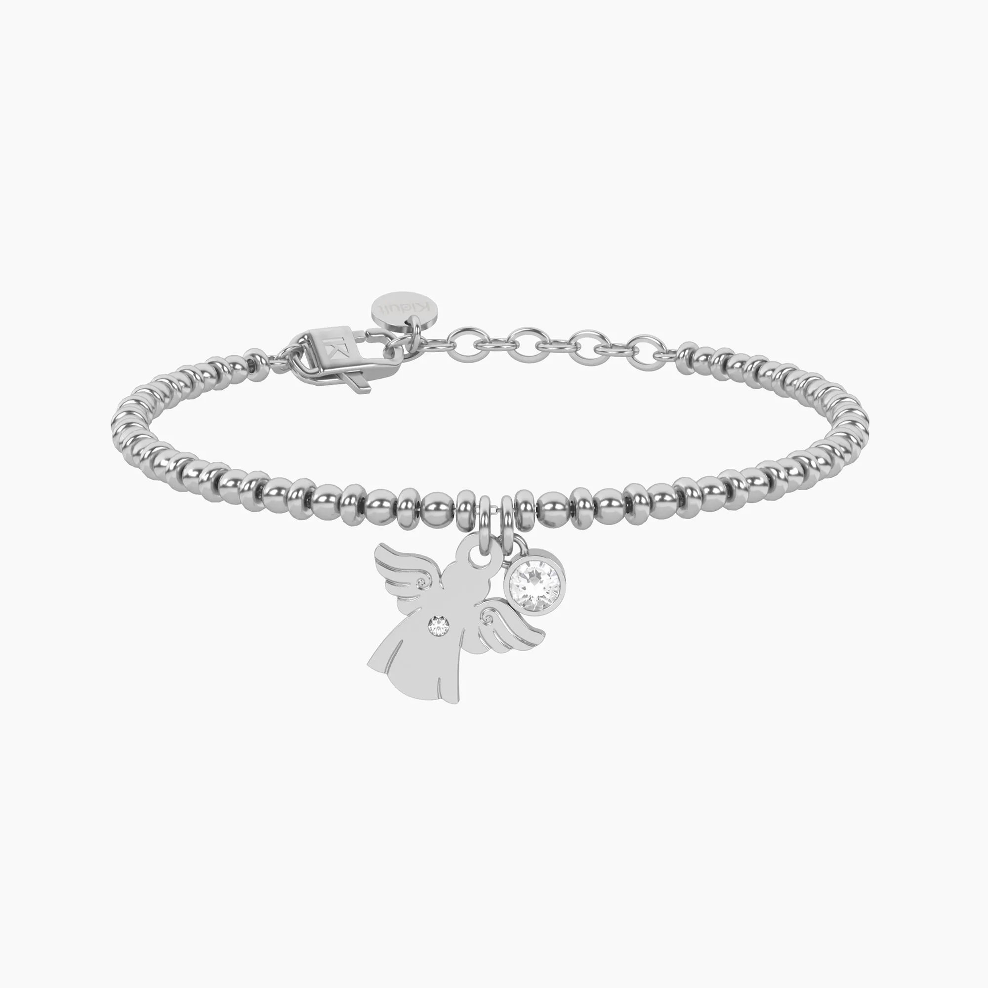 Bracciale Donna Kidult Spirituality Sfere con Angelo