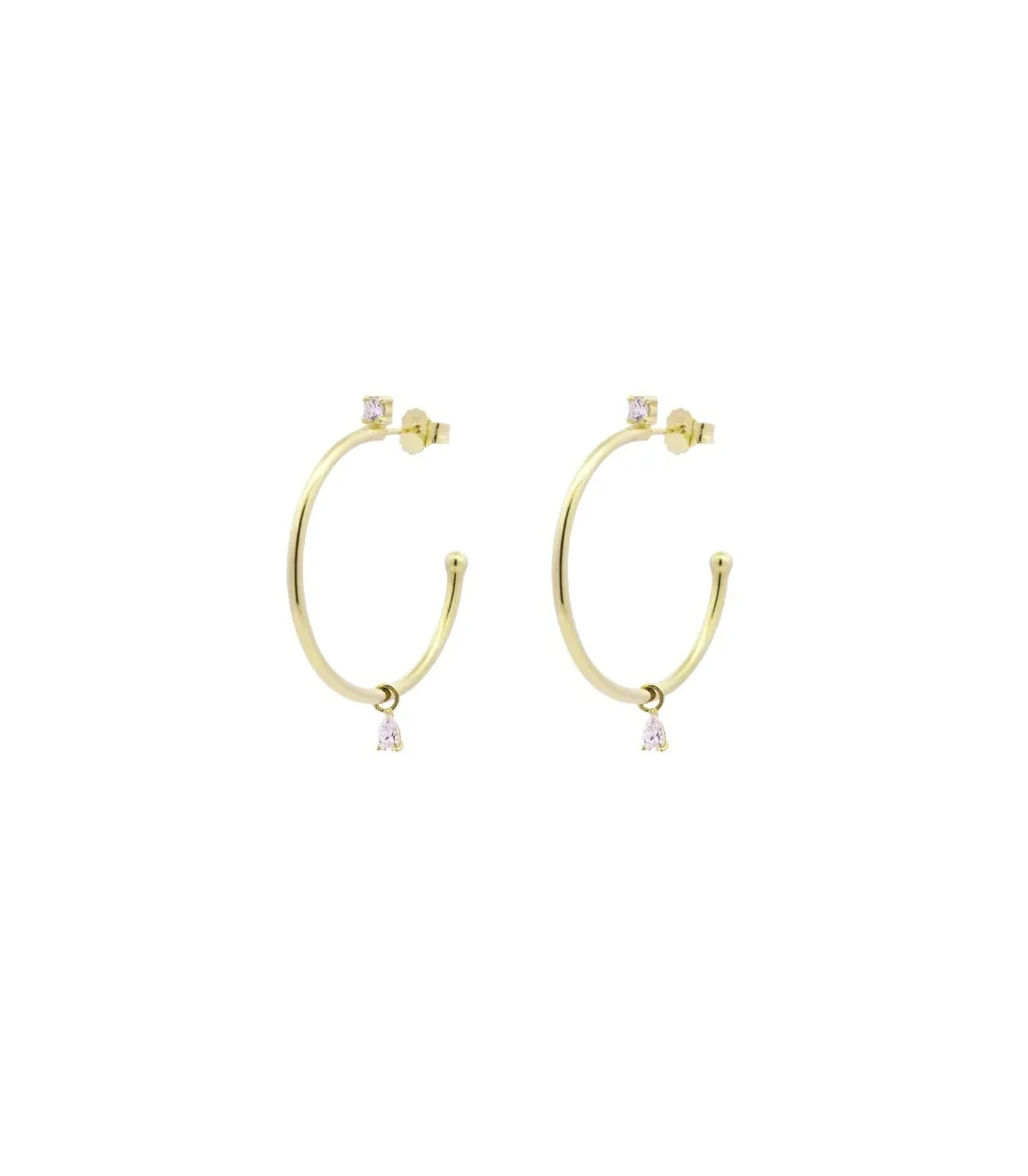 Orecchini Donna Rue Des Mille Shapes Cerchi con Pendente