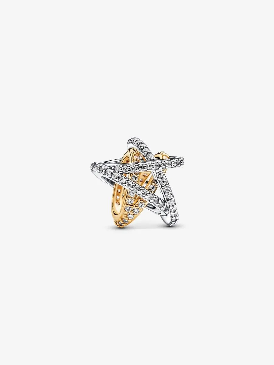 Charm Pandora Stella Intrecciata Luminosa