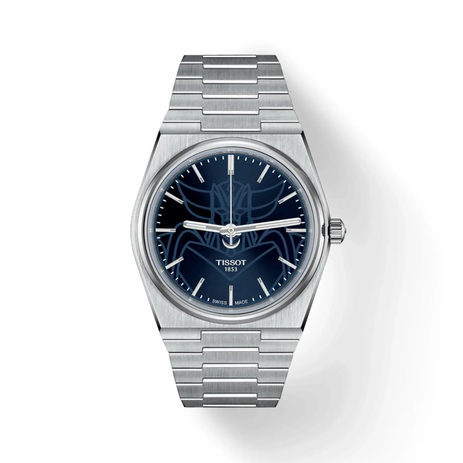 Orologio Uomo Tissot PRX UFO Robot Grendizer Automatico con Quadrante Blu 40mm