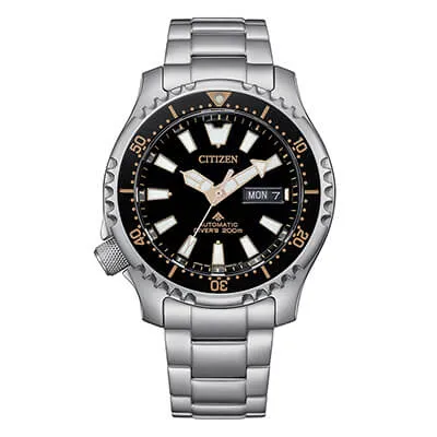 Orologio Uomo Citizen Diver's Automatic 200 mt Fugu Limited Edition con Quadrante Nero 42 mm
