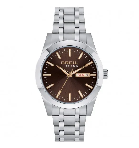 Orologio Uomo Breil al Quarzo con Quadrante Marrone  40 mm