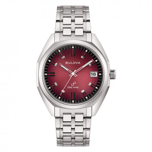 Orologio Uomo Bulova Jet Star al Quarzo con Quadrante Rosso 40 mm