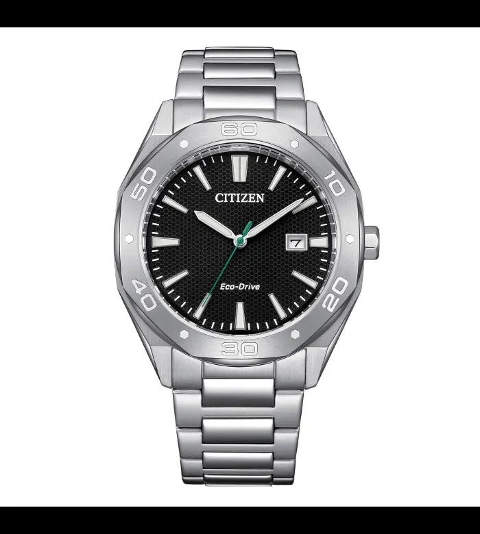 Orologio Uomo Citizen Eco-Drive con Quadrante Nero 41 mm