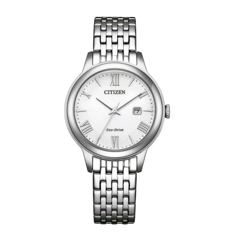 Orologio Donna Citizen Eco-Drive con Quadrante Bianco 32 mm