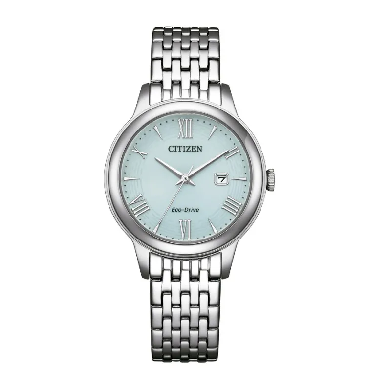Orologio Donna Citizen Eco-Drive con Quadrante Azzurro 32 mm