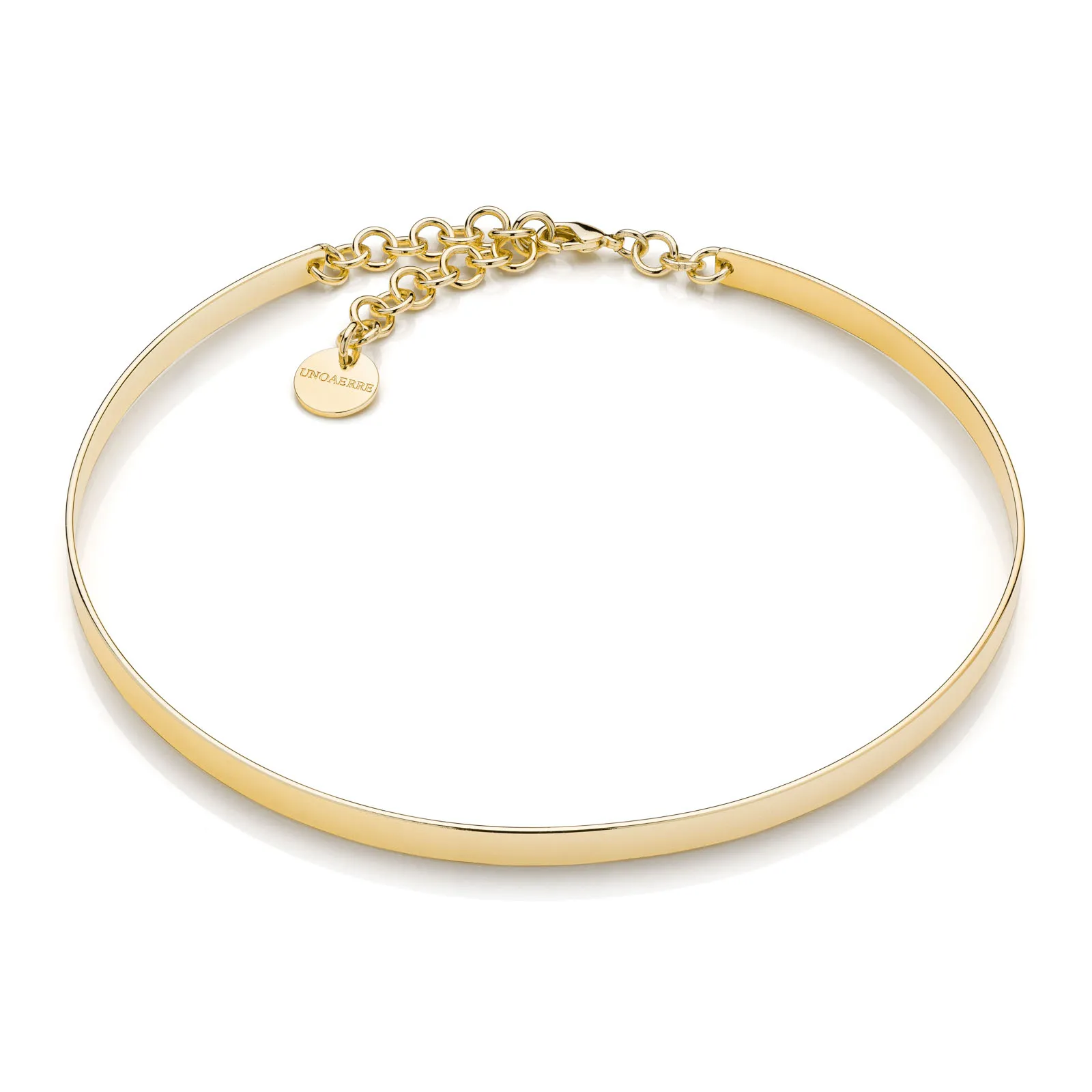 Collana Donna Dorata Unoaerre Rigida Lux