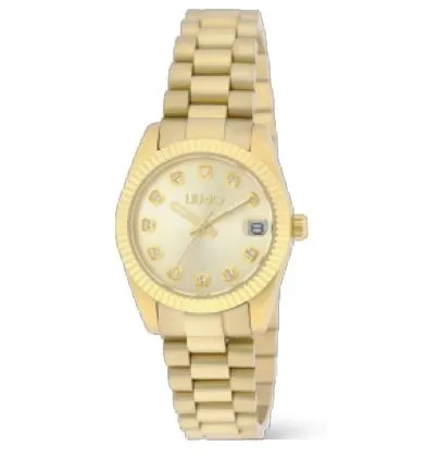 Orologio Donna Liu-Jo Timeless al Quarzo con Quadrante Oro 31 mm