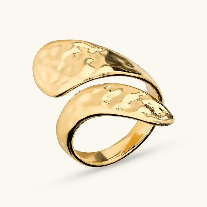 Anello Donna Etrusca Contrarié Martellato