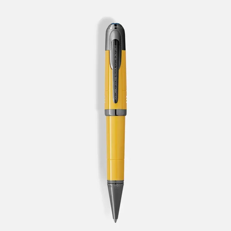 Penna a Sfera Montblanc Great Characters Enzo Ferrari Special Edition Giallo Modena
