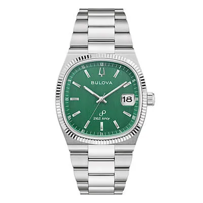 Orologio Donna Bulova Super Seville al Quarzo con Quadrante Verde 38 mm