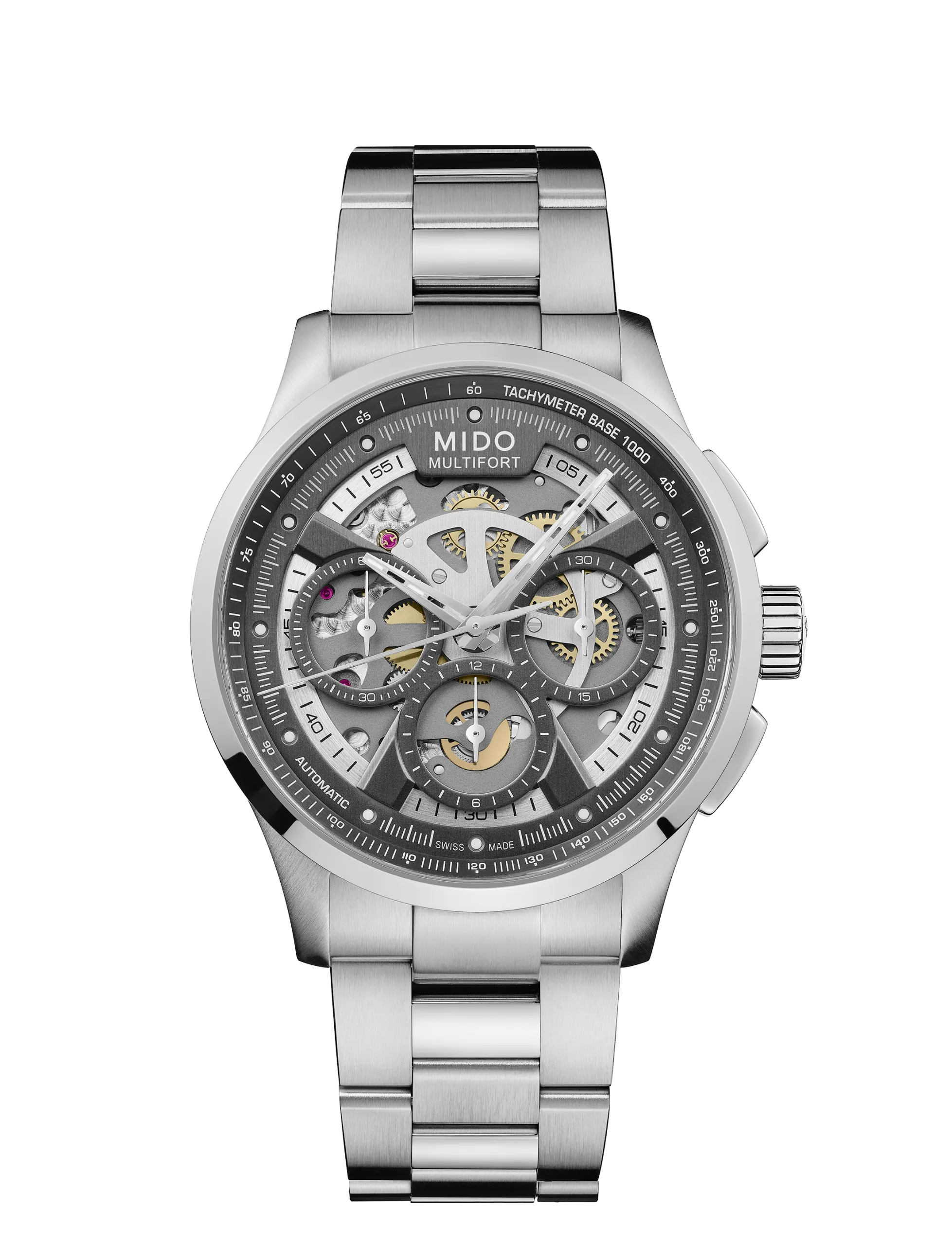 Orologio Mido Multifort Skeleton Chronograph