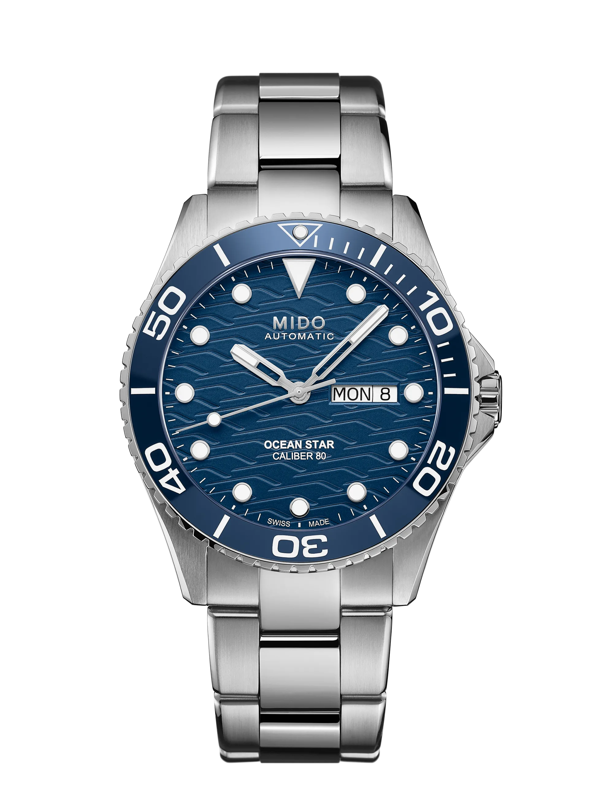 Orologio Uomo Mido Ocean Star 200C Automatico con Quadrante Blu 42 mm