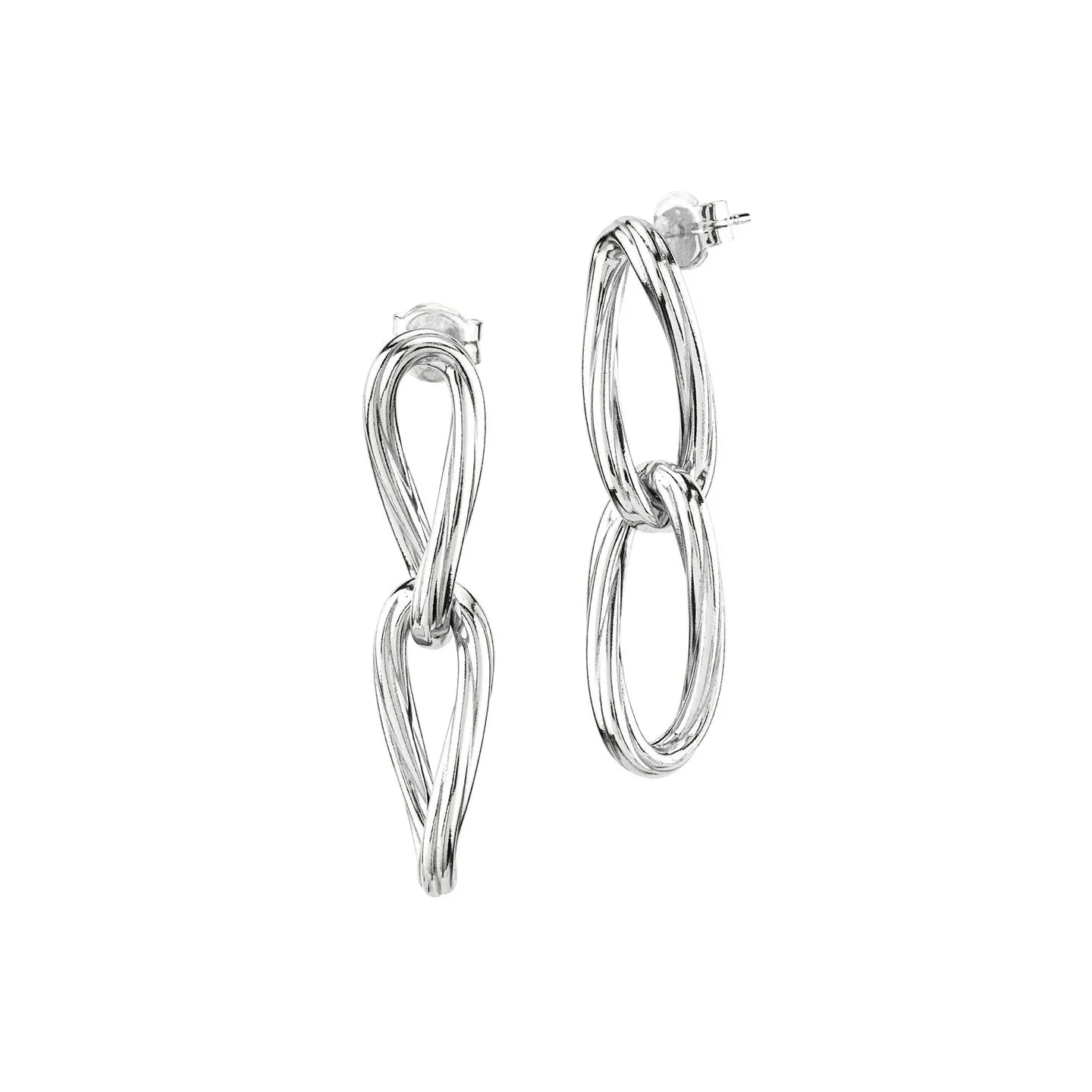 Orecchini Donna Boccadamo con Catena Ovale ad Elica