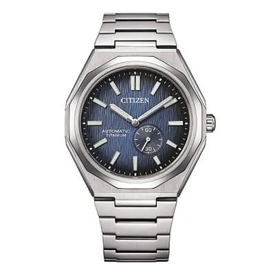 Orologio Uomo Citizen Zenshin 60 Automatic con Quadrante Blu 40 mm