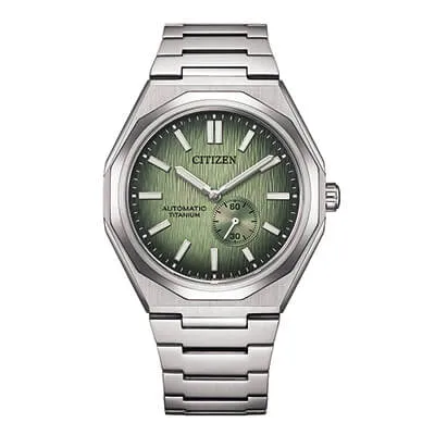 Orologio Uomo Citizen Zenshin 60 Automatic con Quadrante Verde 40 mm