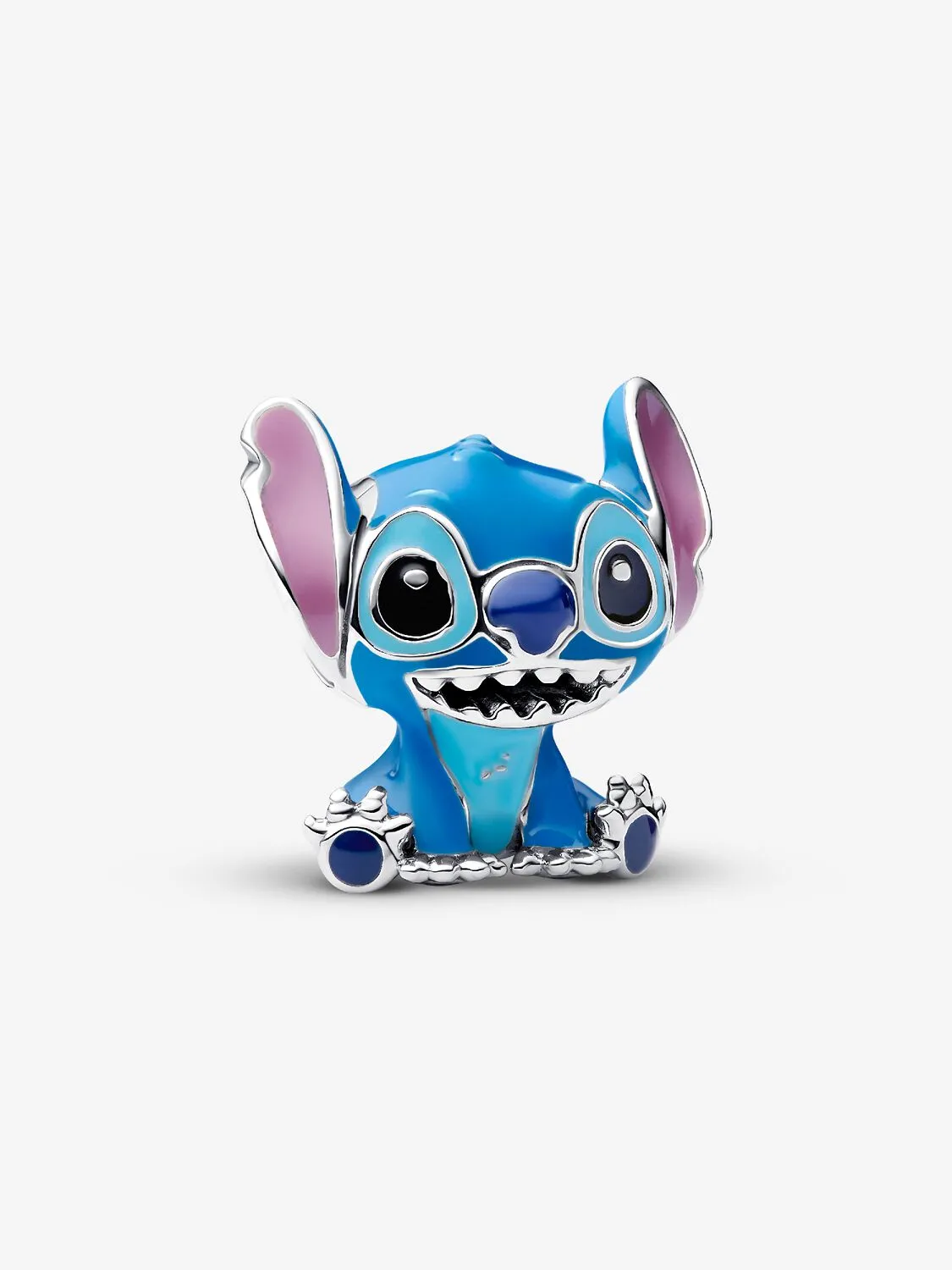 Disney, Lilo & Stitch, Charm Pandora Stitch Felice Argento Sterling 925