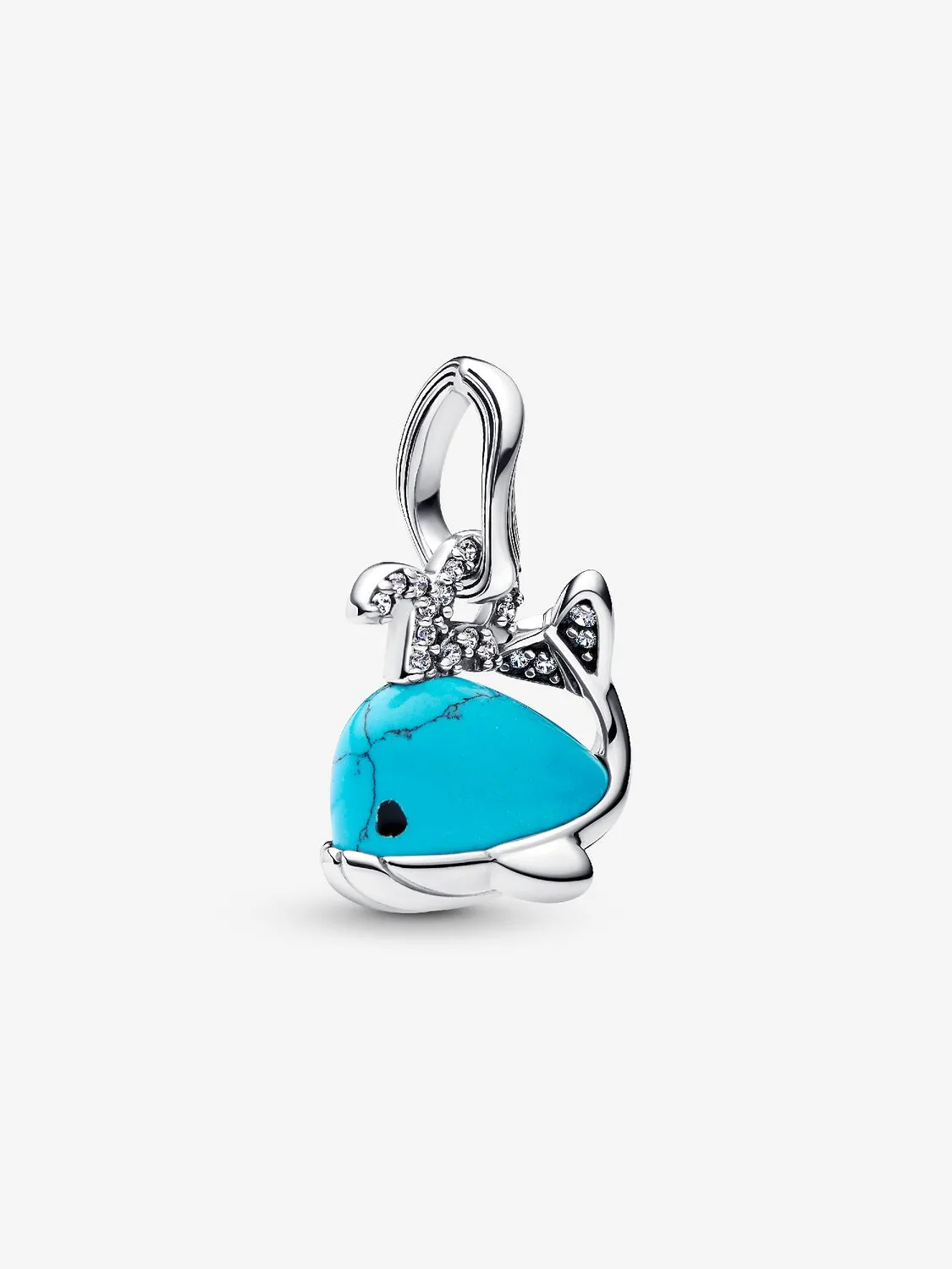 Charm Pandora Pendente Balena Turchese Argento Sterling 925