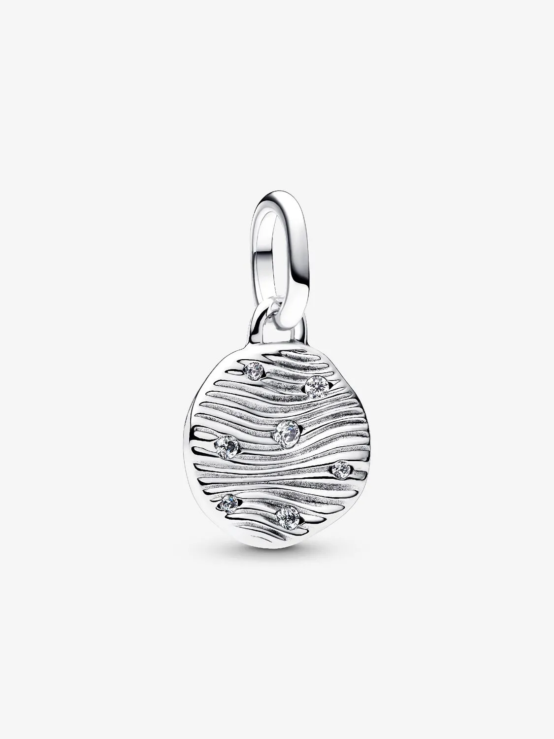 Charm Mini Medallion Onde da incidere Pandora ME Argento Sterling 925