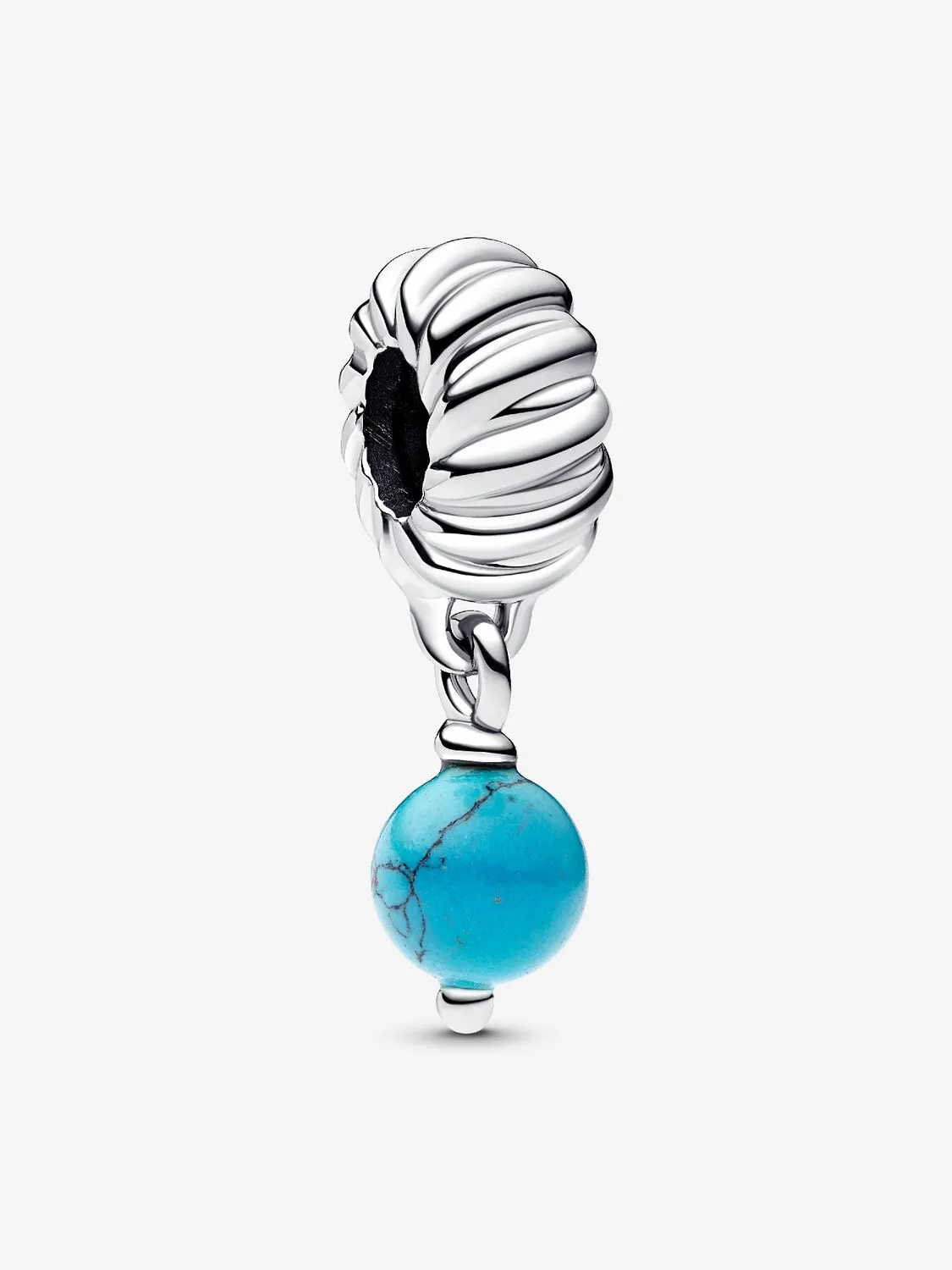 Charm Pandora Pendente Pietra dell'Oceano Argento Sterling 925