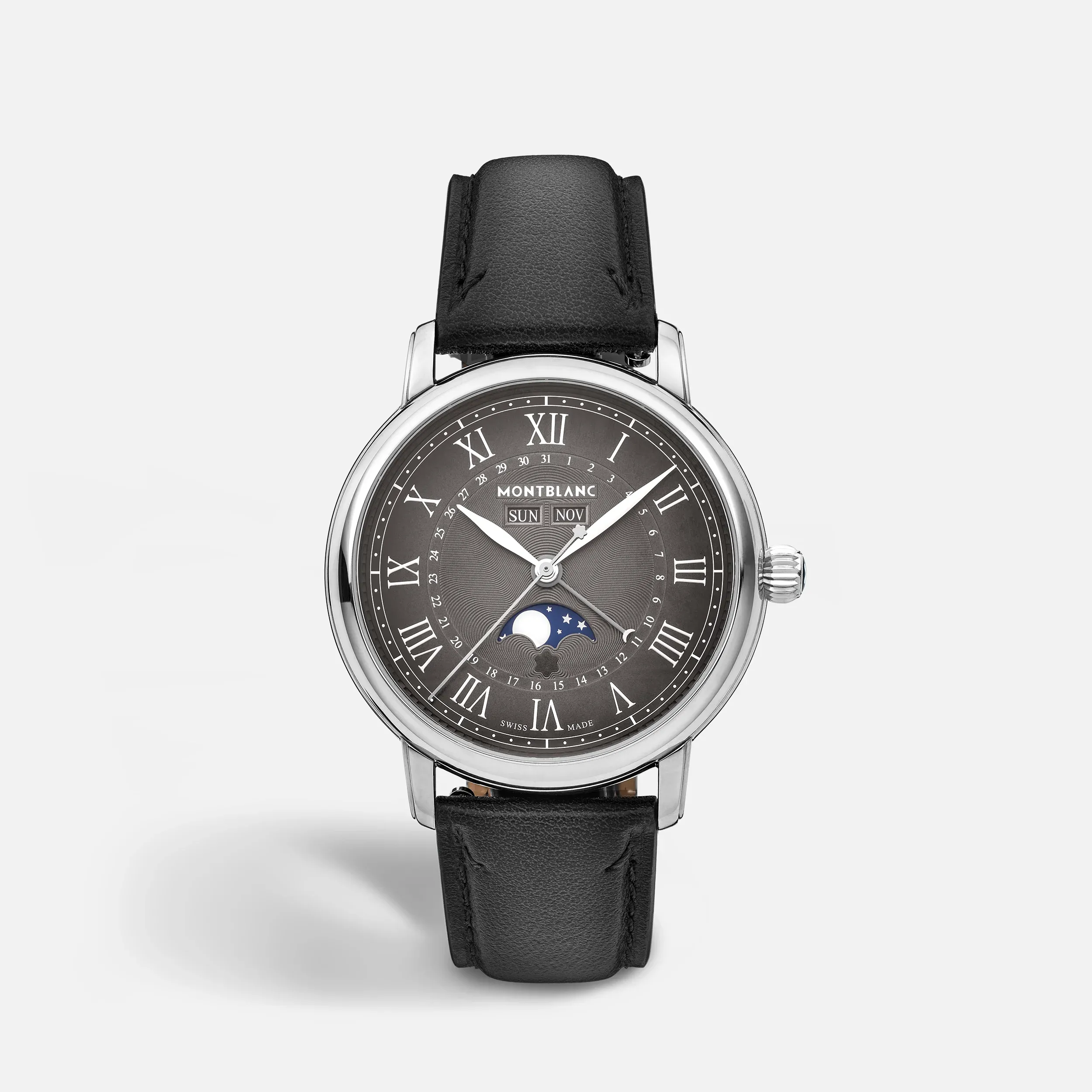 Orologio Uomo Montblanc Star Legacy Full Calendar Automatico con Quadrante Antracite 42 mm