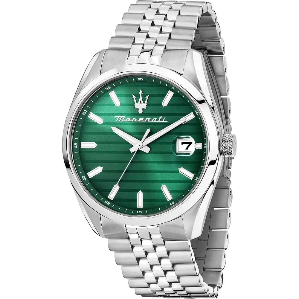 Orologio Uomo Maserati Attrazione con Quadrante Verde 43 mm