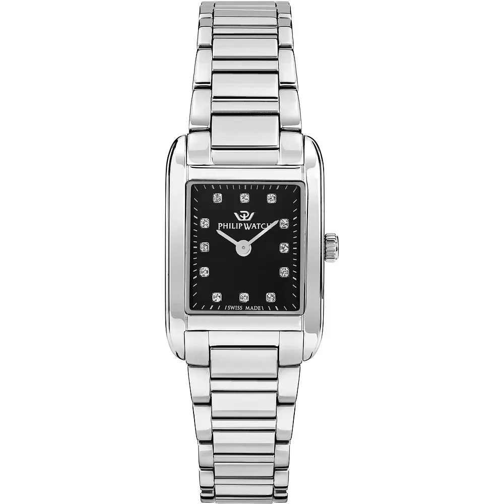 Orologio Donna Philip Watch Museum al Quarzo con Quadrante Nero 34 mm