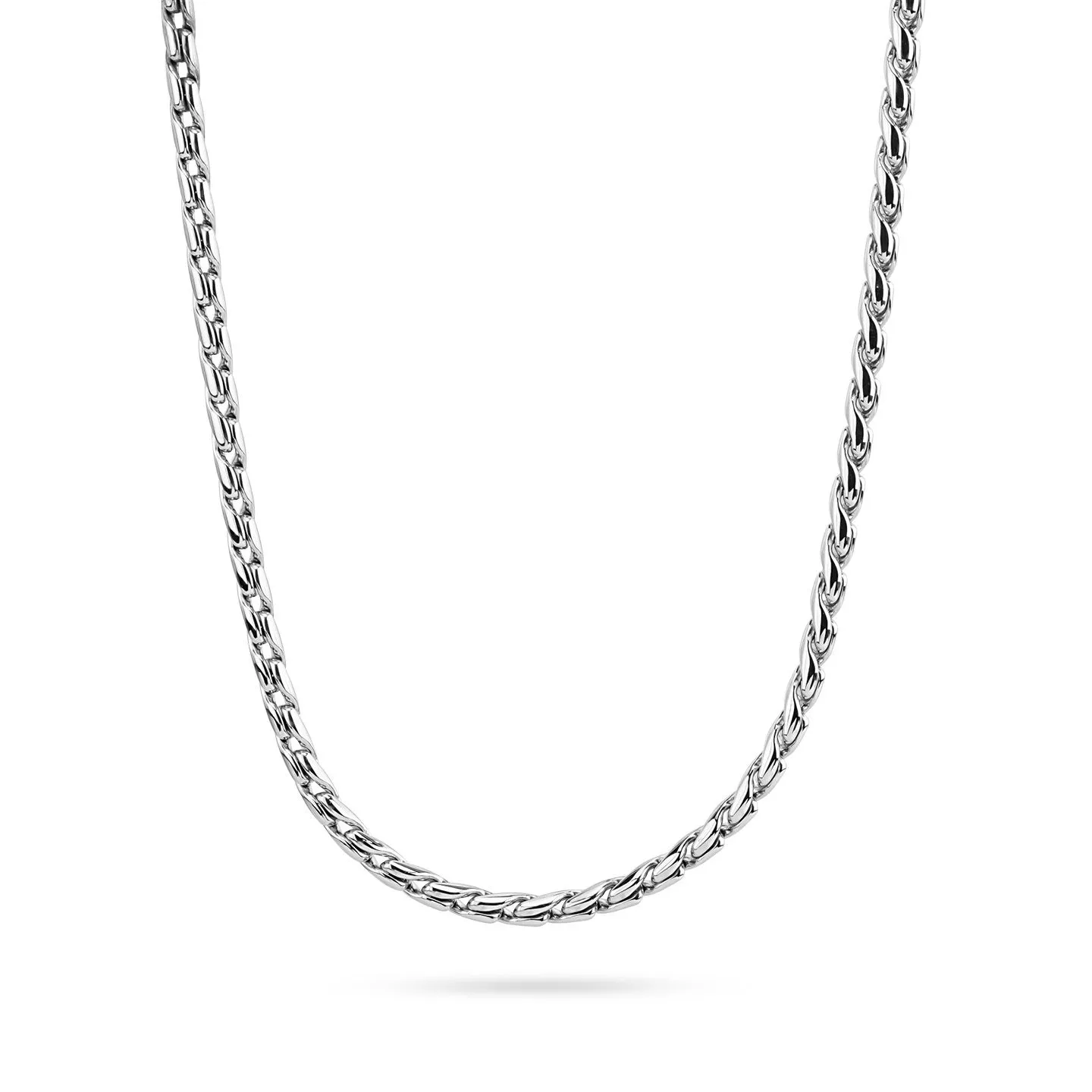 Collana Uomo Boccadamo con Catena a Maglia Snake