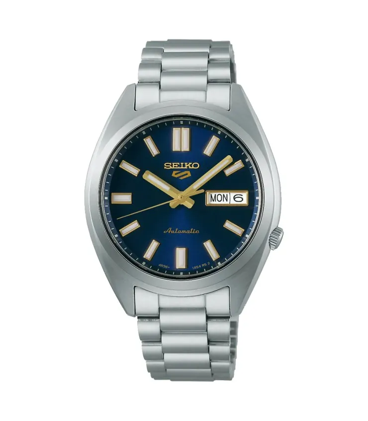 Orologio Uomo Seiko 5 Sport Auto Automatico con Quadrante Blu 38 mm