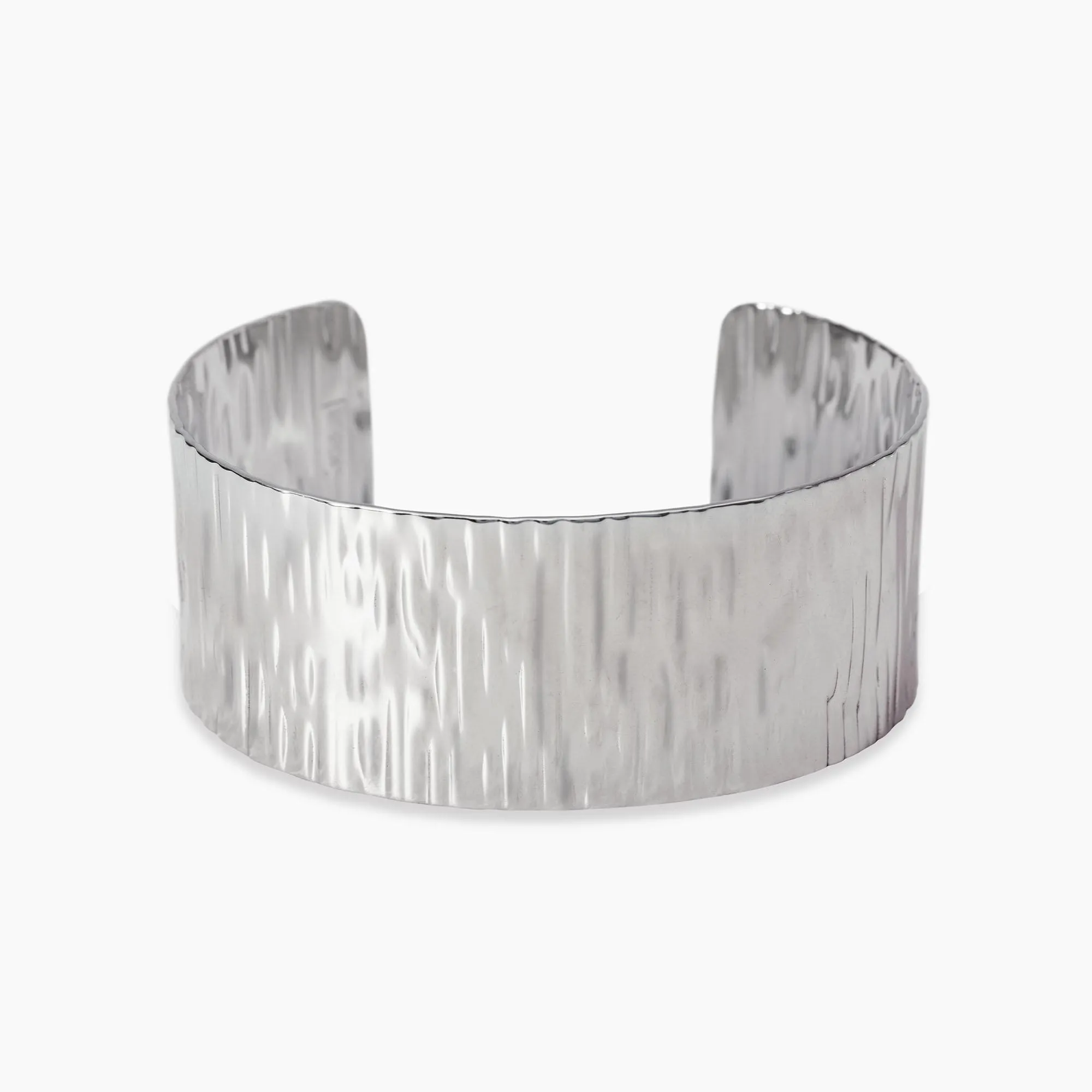 Bracciale Donna Kidult Bangle in Acciaio Martellato