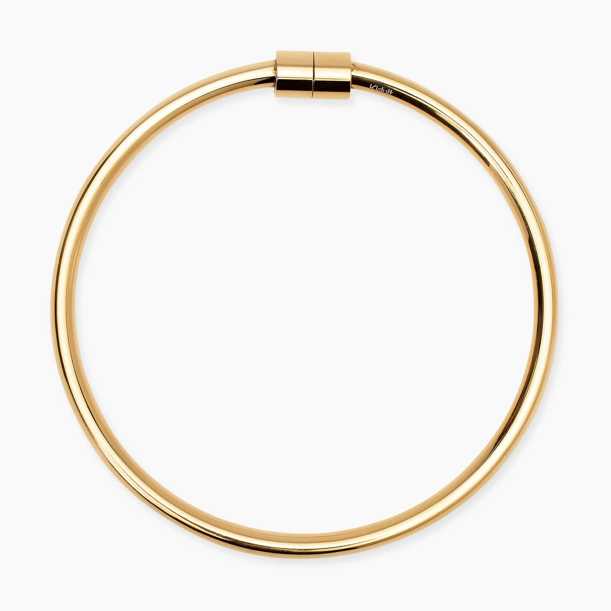 Bracciale Donna Kidult Bangle in Acciaio Dorato