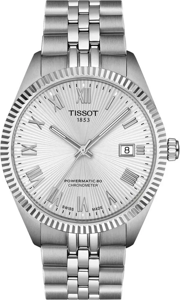 Orologio Uomo Tissot Ballade Powermatic Automatico con Quadrante Silver 39 mm