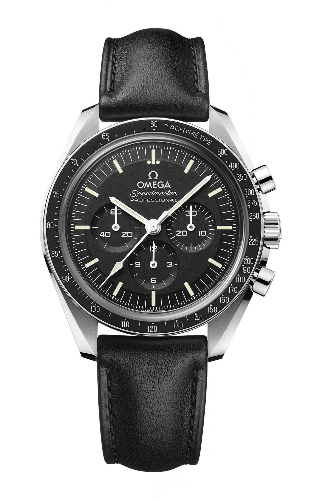 SPEEDMASTER MOONWATCH PROFESSIONAL 42 MM, ACCIAIO SU PELLE - 310.32.42.50.01.002
