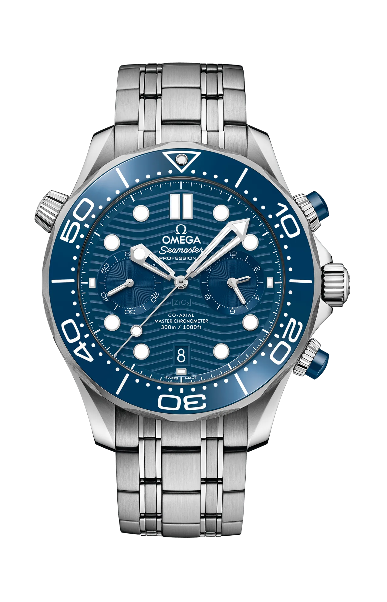 SEAMASTER DIVER 300M 44 MM, ACCIAIO SU ACCIAIO - 210.30.44.51.03.001