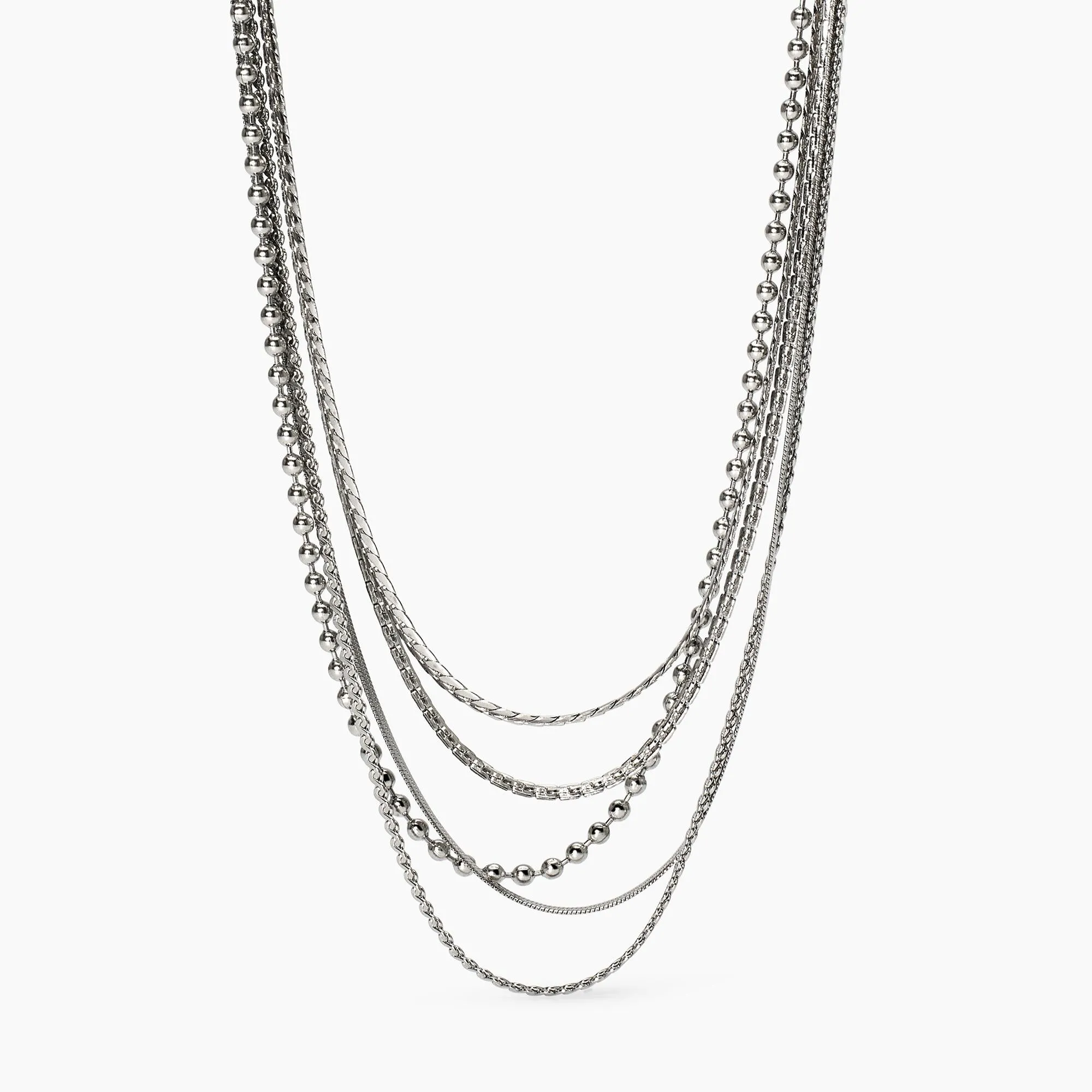 Collana Kidult Style 08 Catene multiple