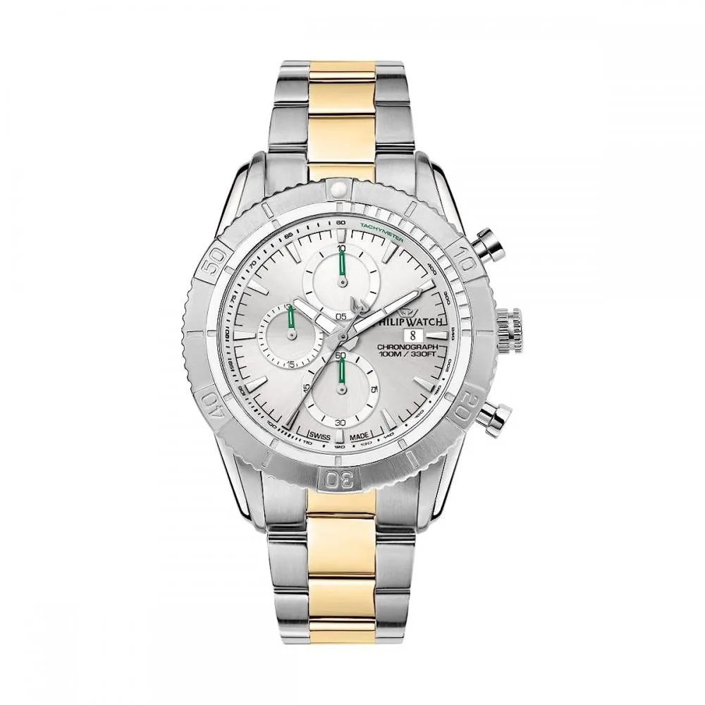 Orologio Uomo PHILIP WATCH CHAMPION R8271615005 Chrono Acciaio SWISS MADE