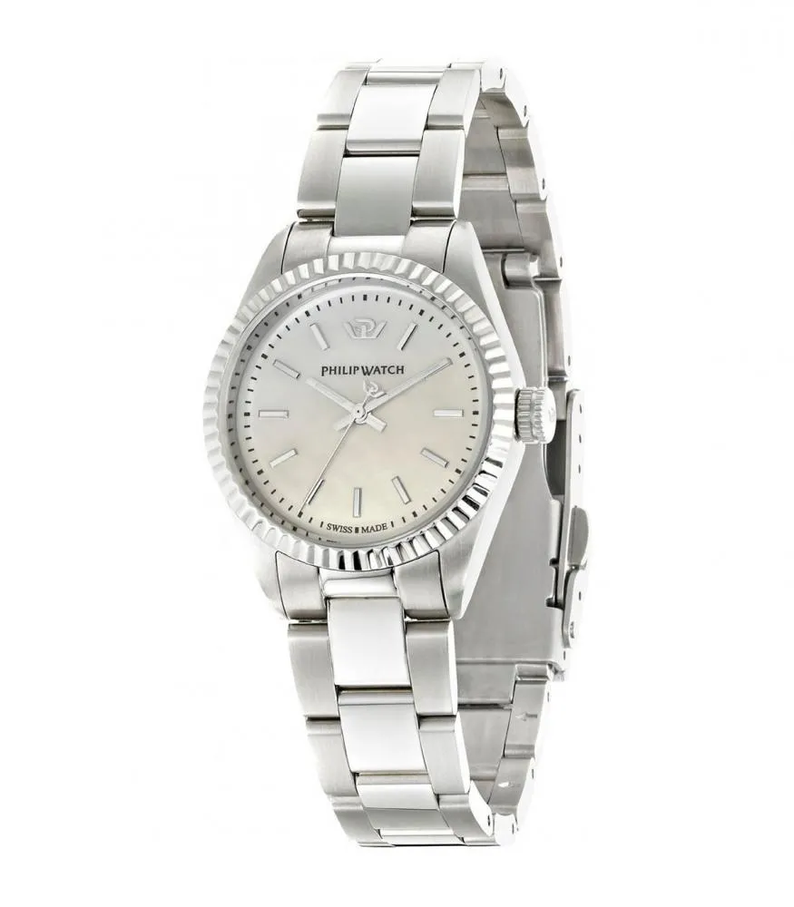 Orologio Donna PHILIP WATCH CARIBE R8253107508 Acciaio Bianco SWISS MADE