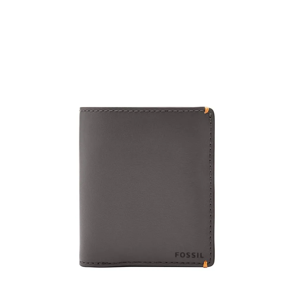 Portafoglio Uomo FOSSIL JOSHUA ML4478109 Cactus Vegano Grigio