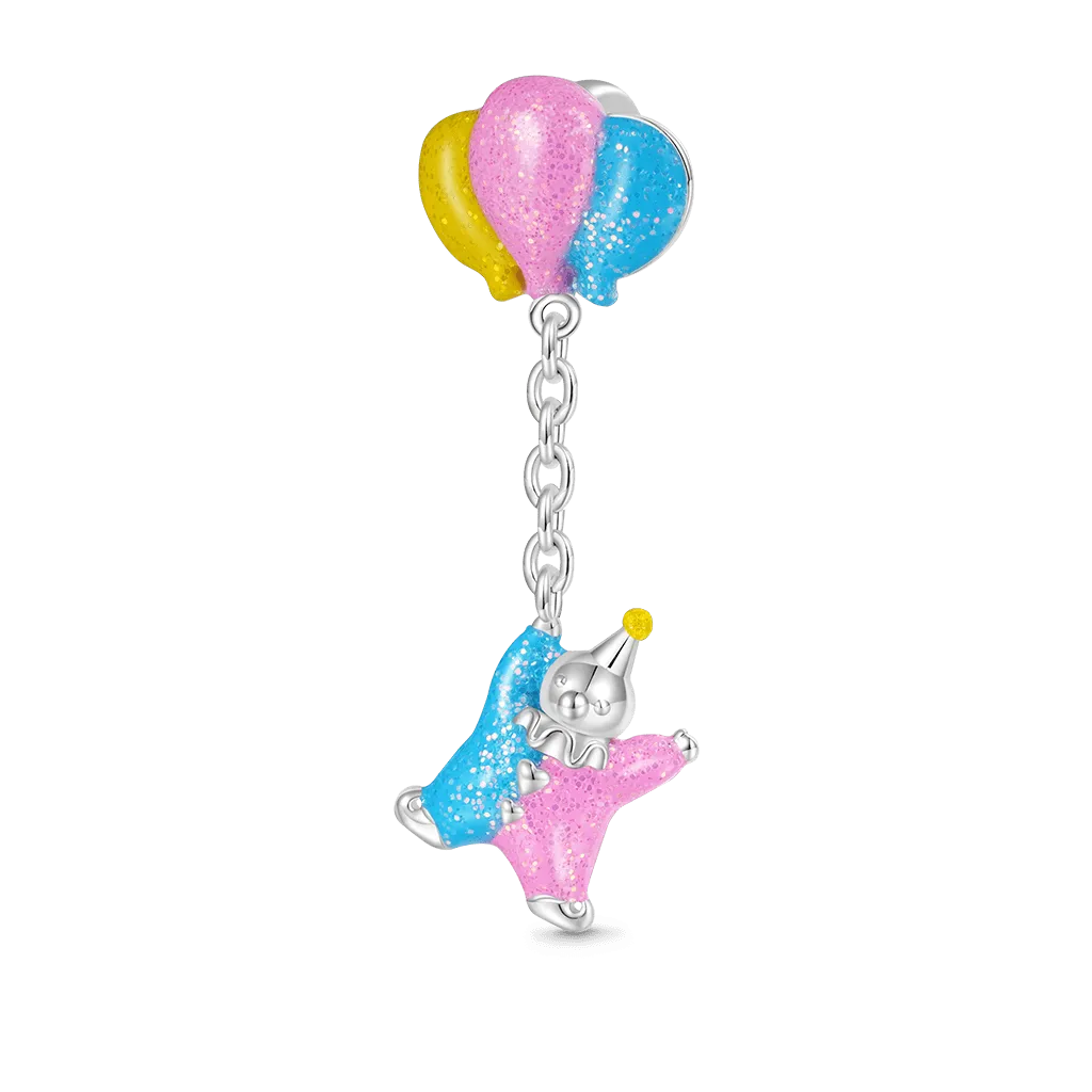 Gnoce Charm Clown del Circo con Palloncino