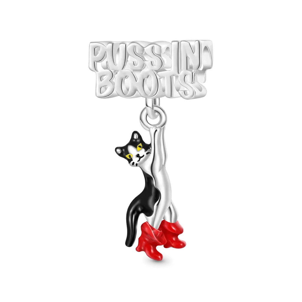 Gnoce Ciondolo Il Gatto con Gli Stivali Coraggioso e Spiritoso