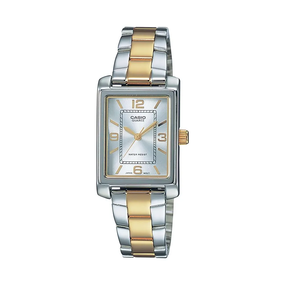 Orologio Donna CASIO LTP-1234PSG-7AEG Bracciale Acciaio Gold Dorato Vintage