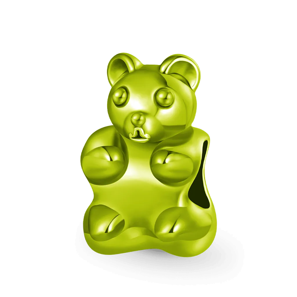 Gnoce Charm Caramella Orsetto Gommoso Verde