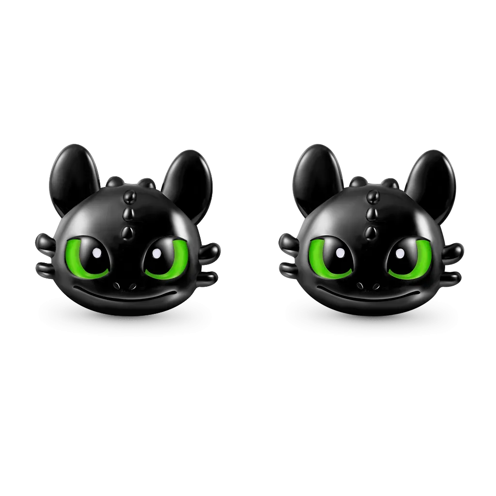 Gnoce Orecchini A Bottone Sdentato Cool Come Addestrare il Tuo Drago