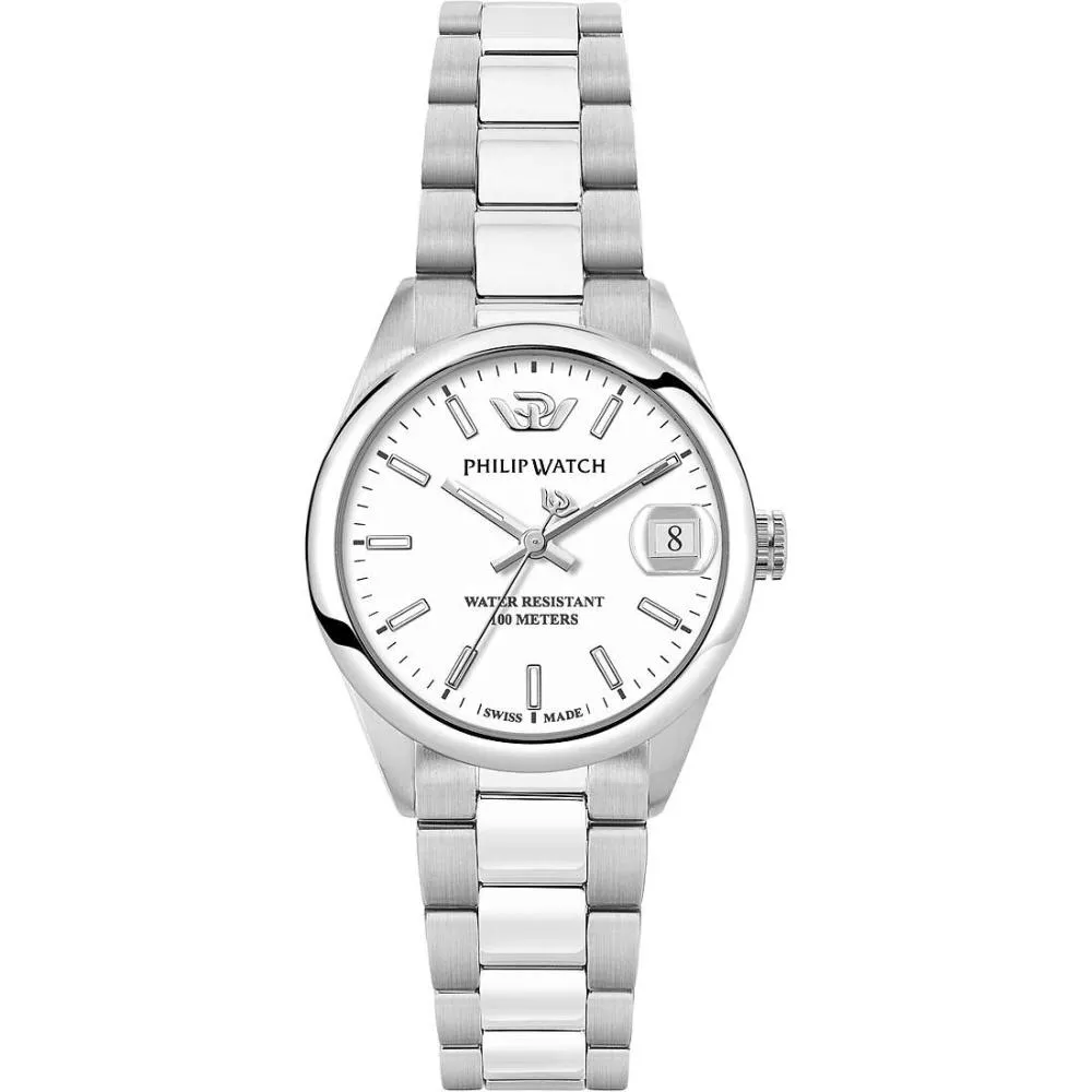 Orologio Donna PHILIP WATCH CARIBE R8253597624 Acciaio Bianco SWISS MADE