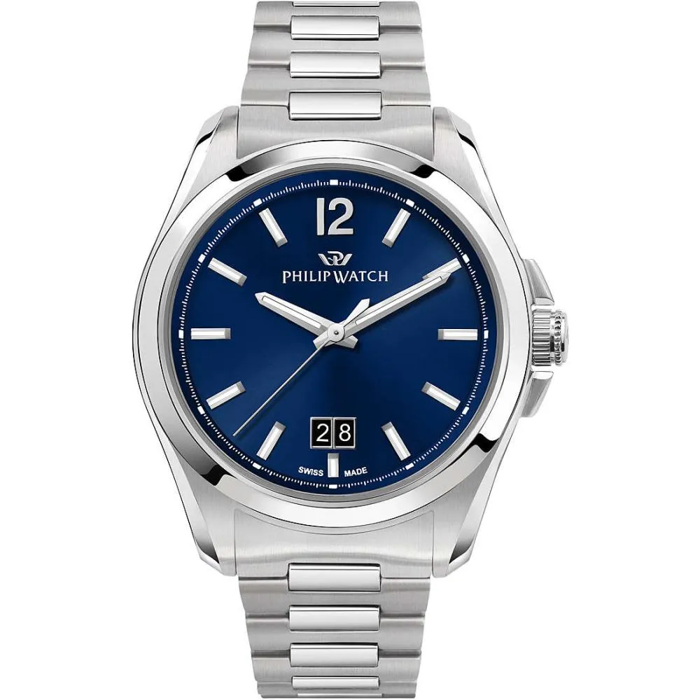 Orologio Uomo PHILIP WATCH AMALFI R8253218002 Acciaio Blu SWISS MADE