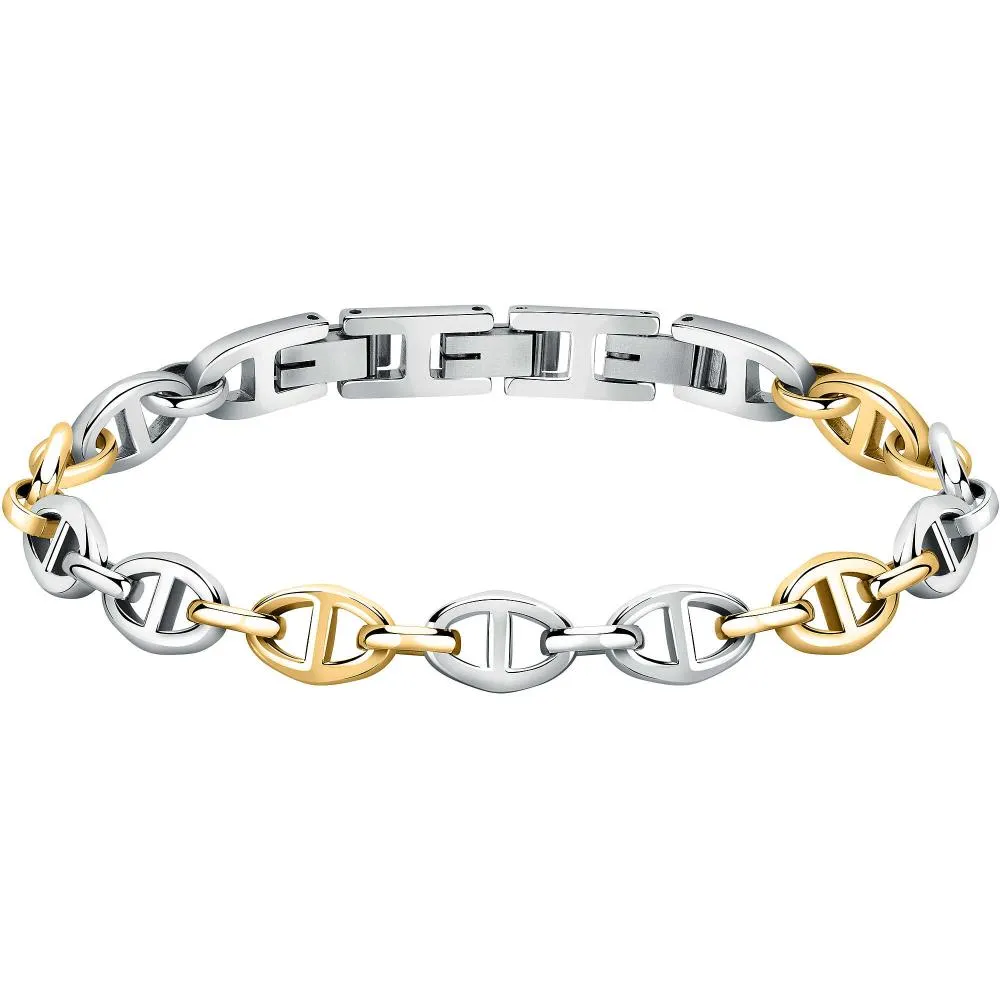 Bracciale Uomo MORELLATO CATENE SATX22 Acciaio Inossidabile Gold Dorato