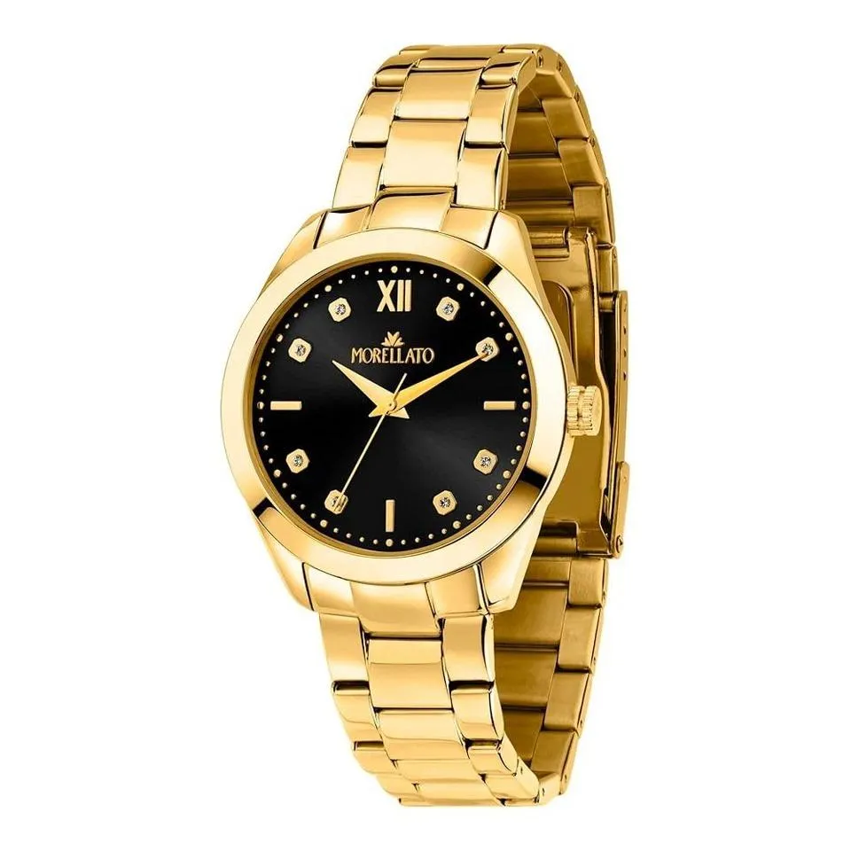 Orologio Donna MORELLATO STILE R0153157507 Acciaio Gold Dorato Nero