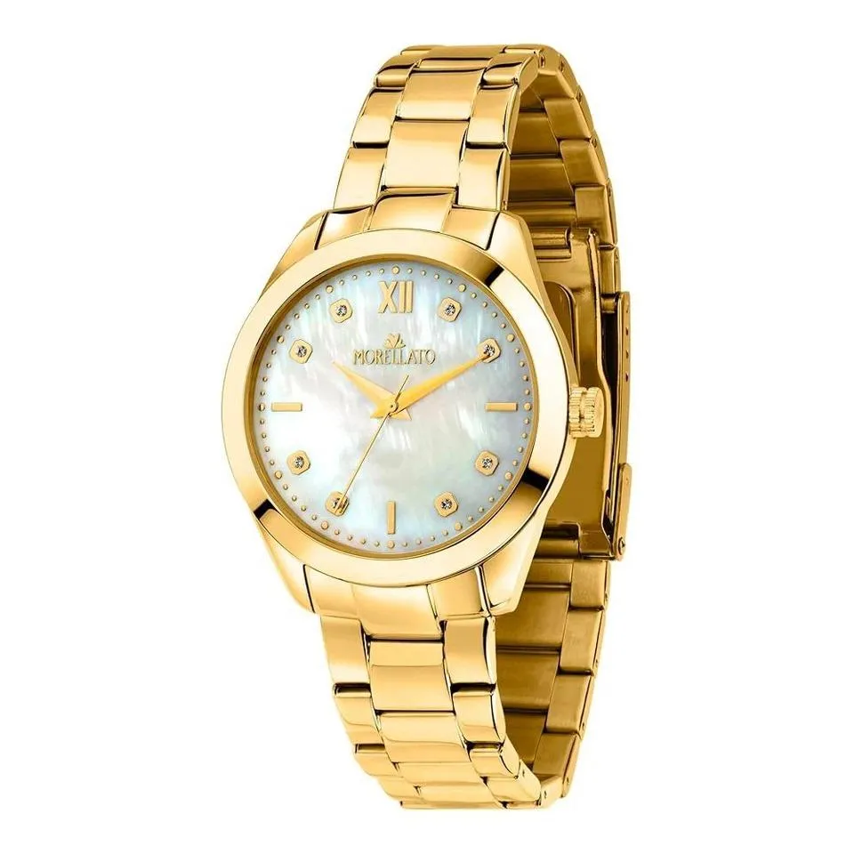 Orologio Donna MORELLATO STILE R0153157508 Acciaio Gold Dorato Bianco